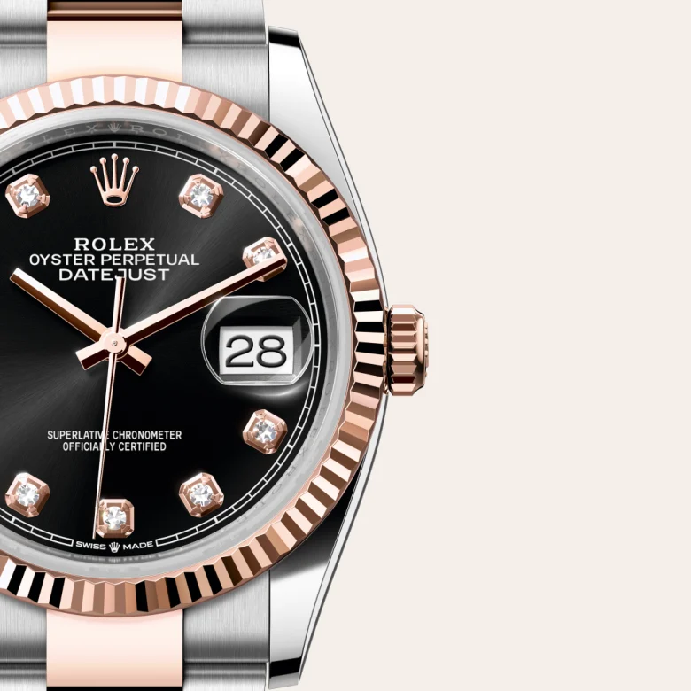 Rolex Datejust 36 Everose Gold Rolesor Oystersteel, M126231-0020